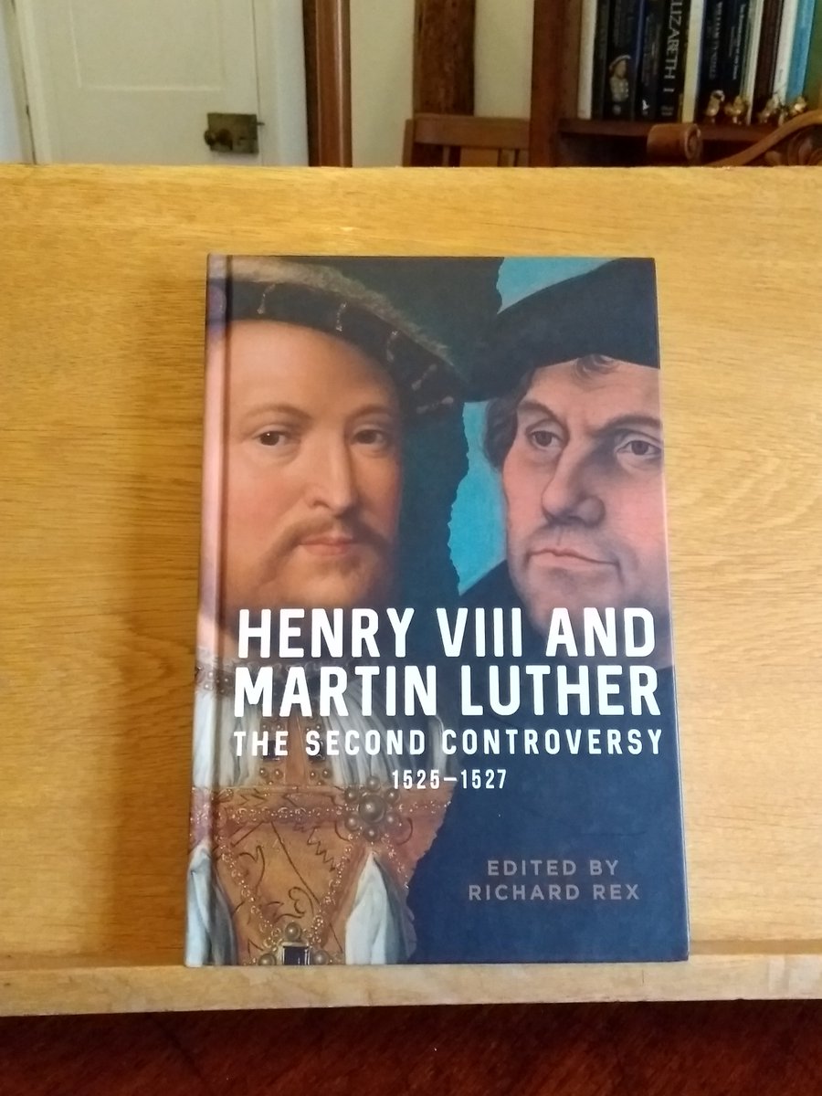Still surprisingly gratifying to see all the hard work at last come to fruition. Huge thanks to <a href="/boydellbrewer/">Boydell & Brewer</a> for making such a fine book of it. #MartinLuther #HenryVIII
