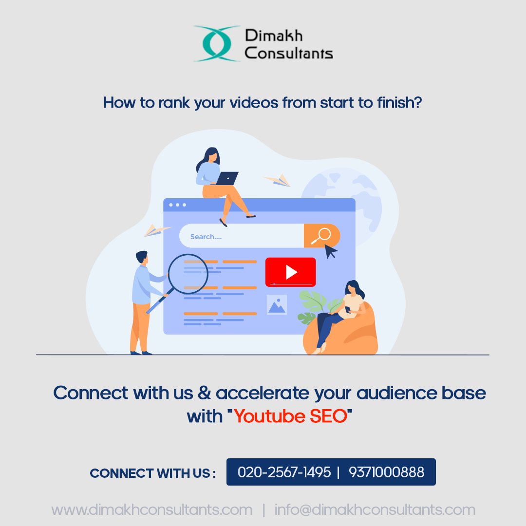 DimakhConsult's tweet photo. Are you looking to promote your services and products through Youtube SEO and campaigns? We are here to serve you!
Visit:🌐 https://t.co/RgF6kYaFwh
#youtube #youtubeseo #seo #youtuber #follow #like #video #youtubechannel #explorepage #subscribe #dimakhconsultants https://t.co/W9mh8zeJqj