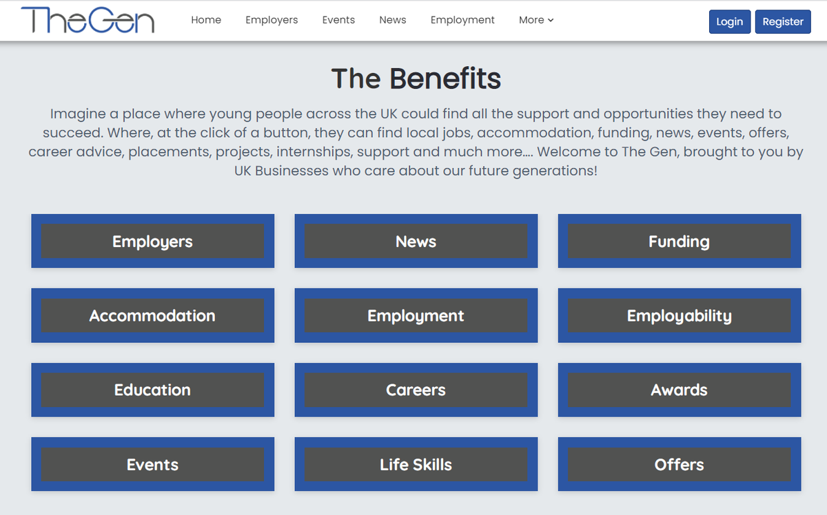 gbshared's tweet image. Are you a business who can support our next generation?  The Gen is a national online platform for young adults aged 16-24 - it's powered by hundreds of businesses supporting our youth!   Follow us for more updates, we go live in May 2021!

#SupportingFutureGenerations