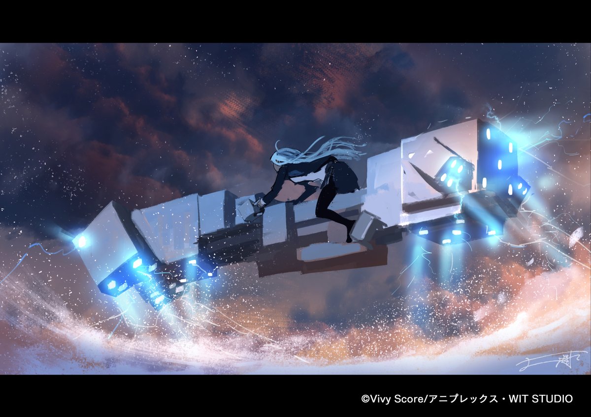 よー清水 新刊技法書 発売中 Vivy Fluorite Eye S Song に登場するマツモトの初期のコンセプトデザインはこんな感じにやらせていただきました ただ の箱で生き生きとした表現は大変そうだなぁと思っていたのですが 声優さんとアニメーターさんの力で
