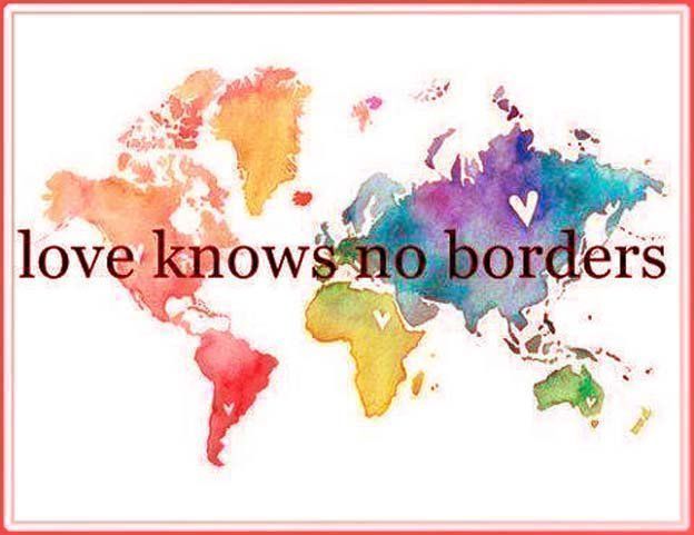 'Love knows no borders.' (image: @911well) @PaulDereume @MedicVet68 @2021_free @PmurtTrump @AnnieSage @JtRuss21 @Katpa73 @nevermore_007 @SKVL75 @dawnresist @DerekGuberney @ZenAndHopscotch @eden_vox @angeleyez407 @larrymasonbiz @MarciaDaughtre1 @paulmcclintock @changemustcome7