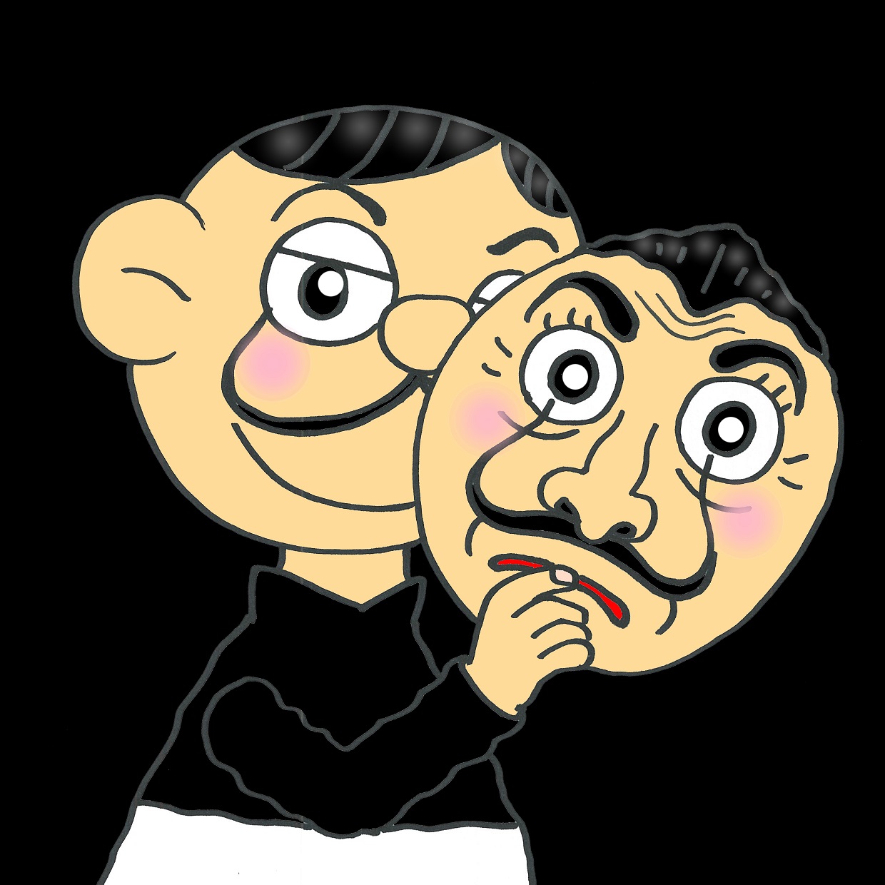 Panda Panda Panda Panda Panda Animal Bear Cat Cute Illustration Illustrator Art Artist Cartoon Comic Manga Animation Drawing Family Life Love 熊猫 漫画 絵画 パンダ くま ネコ 可愛い 家族 イラスト