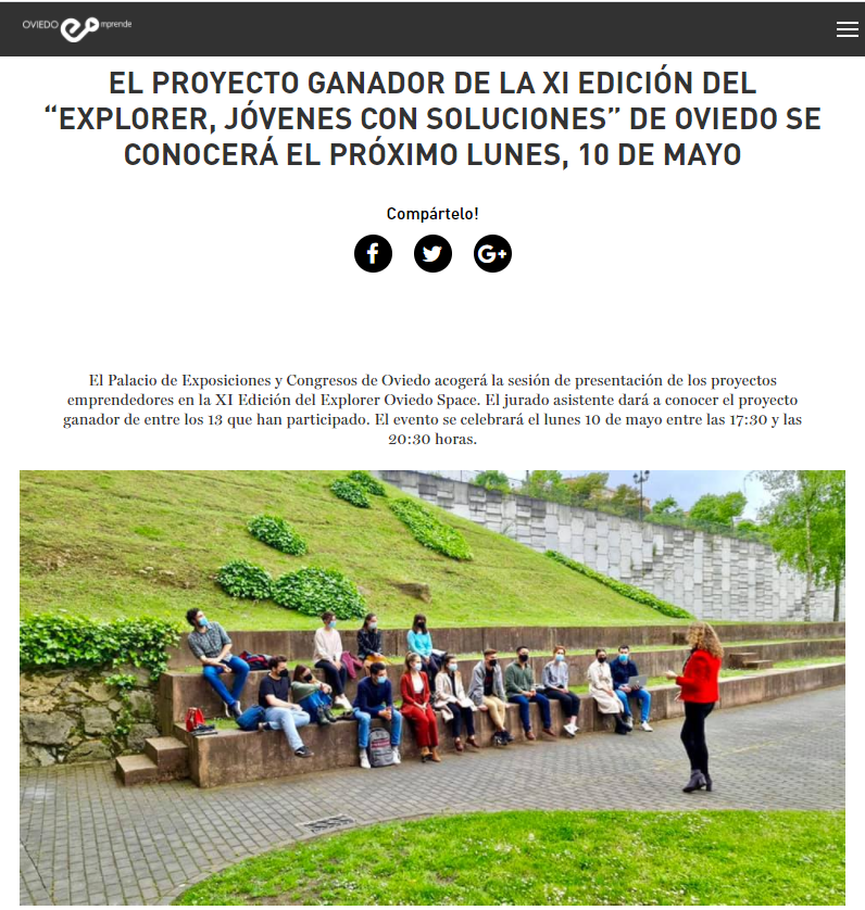 Oviedo Emprende (@oviedoemprende) on Twitter photo 🏆El próximo lunes conoceremos el proyecto ganador de los 13 que finalizan el <a href="/ExplorerByX/">Santander X Explorer</a> en #Oviedo. #ExplorerOviedo
oviedoemprende.es/actualidad/not… 🏆El próximo lunes conoceremos el proyecto ganador de los 13 que finalizan el <a href="/ExplorerByX/">Santander X Explorer</a> en #Oviedo. #ExplorerOviedo
oviedoemprende.es/actualidad/not…