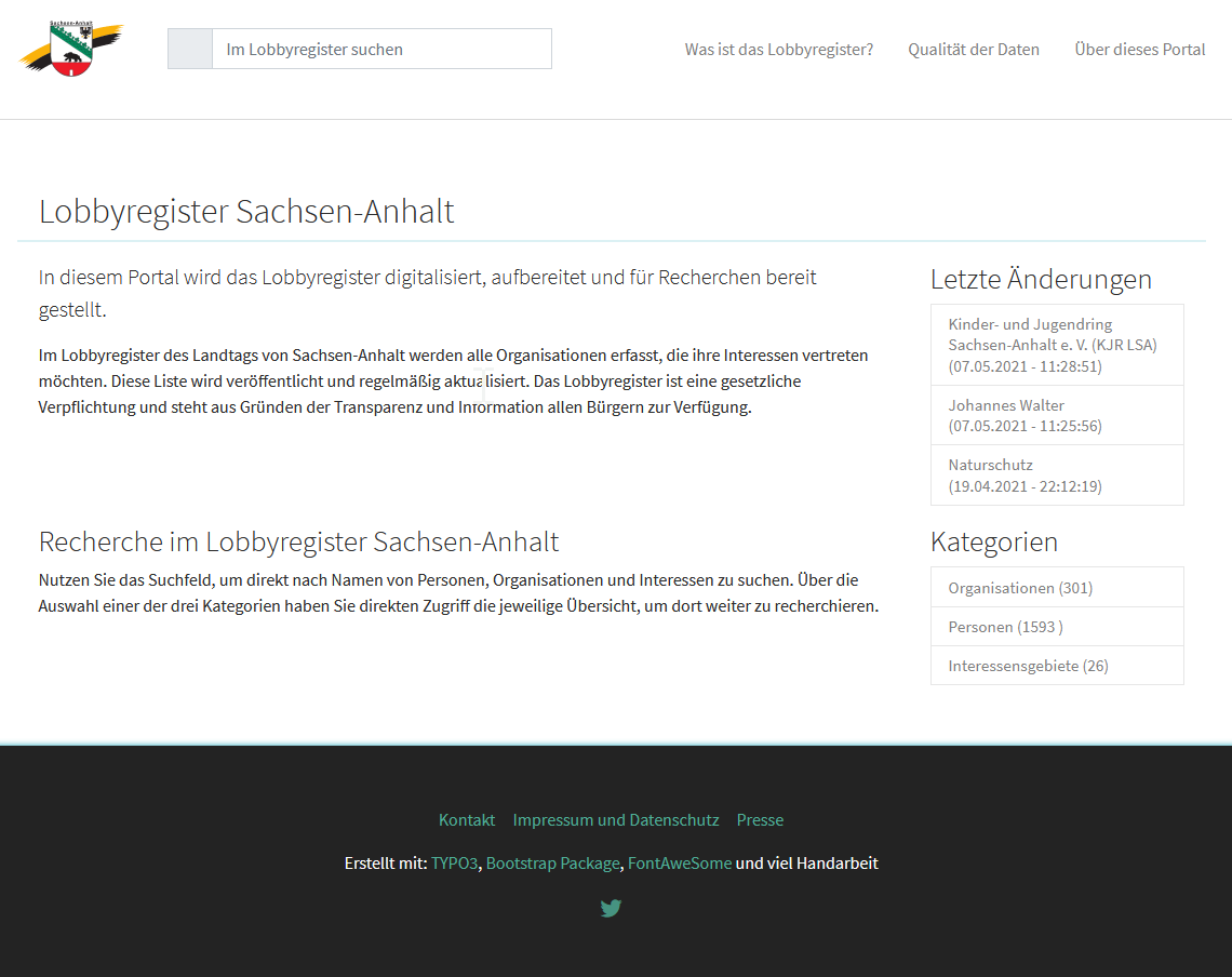 Lobbyregister Sachsen-Anhalt tweet media