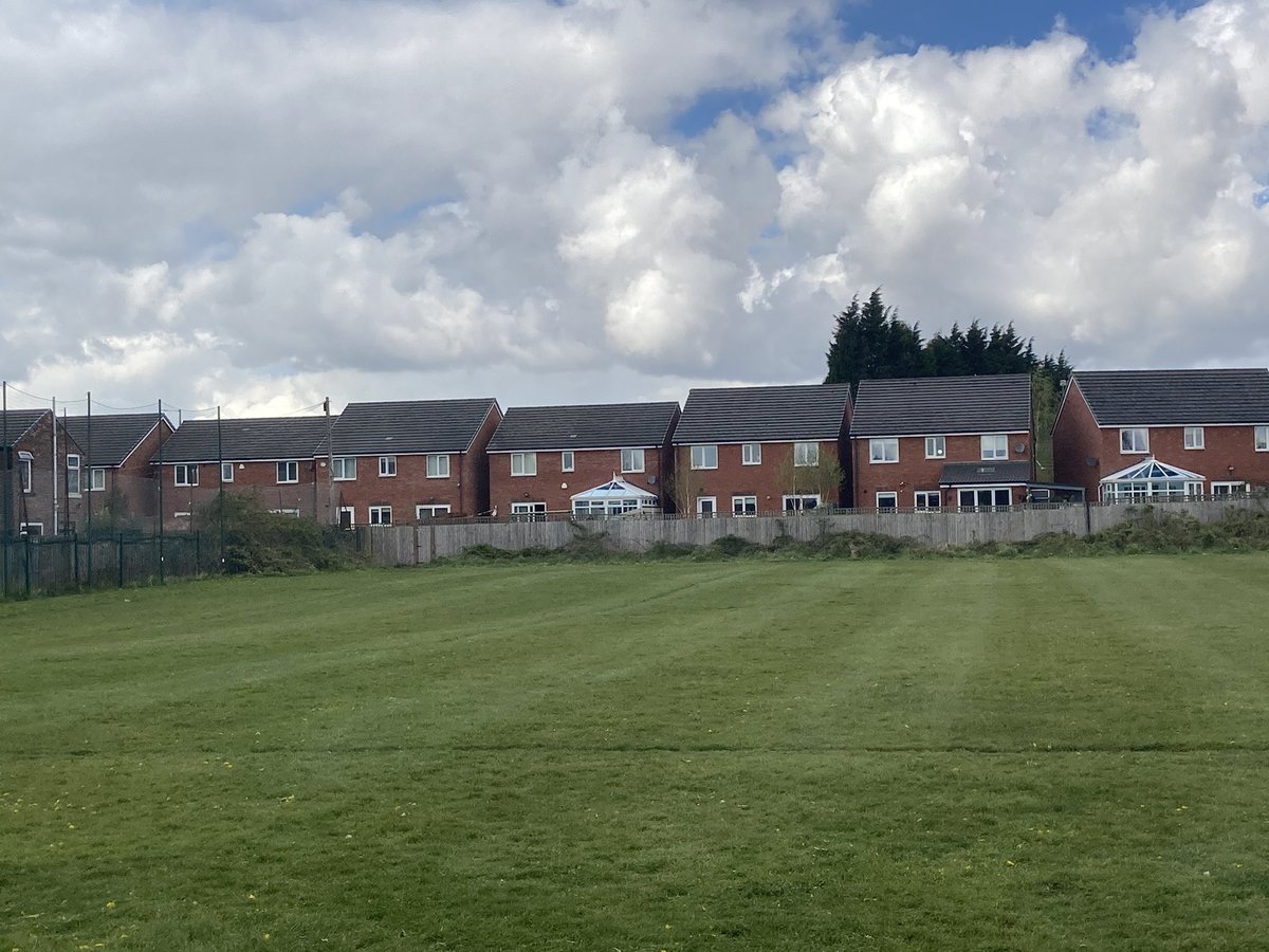 SnipeFC's tweet photo. Pitch cut and ready for Sunday’s game #UptheSnipe @ChesmanSFL @SnipeFC https://t.co/YXL3RXy1rF