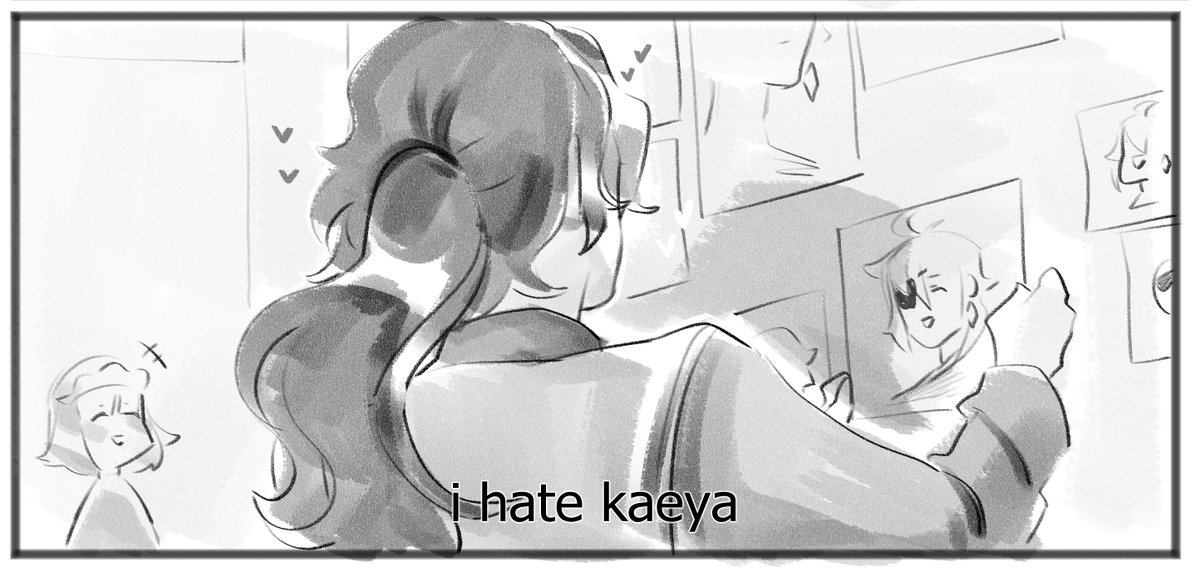 this thing is pretty old (from #albedo banner i guess) #diluc hates #kaeya a lot

#genshinimpactfanart #kaeluc #luckae 