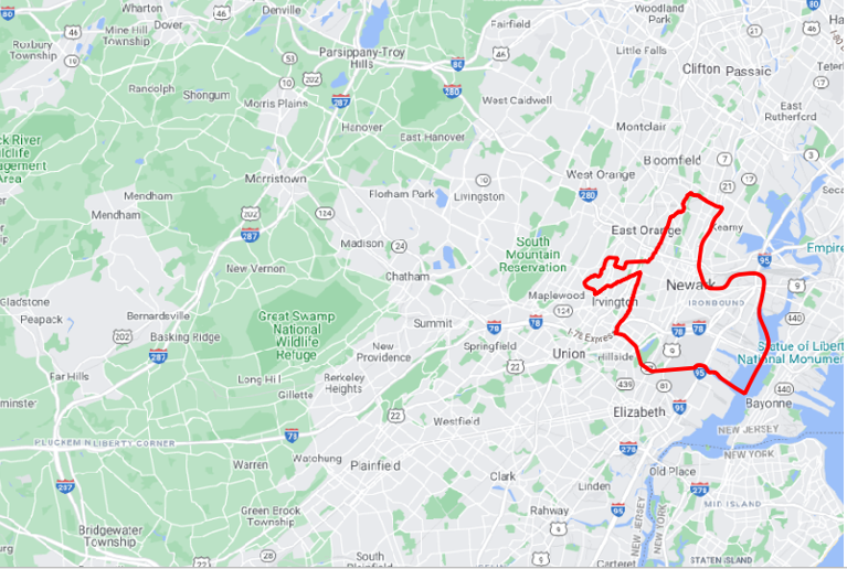 This kind of within-district socioeconomic stratification can seem trivial relative to the segregation we see between district, as with racial segregation. (ACS data)But if it's happening then it would mean some Newark schools are serving a relatively advantaged population. 7/8