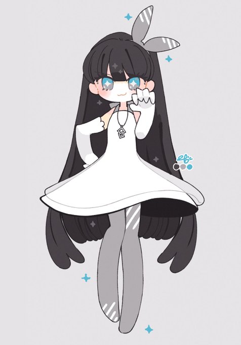 「personification very long hair」 illustration images(Oldest)