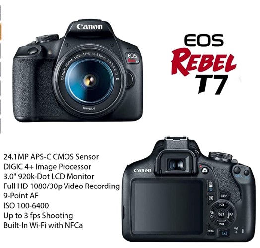 Canon EOS Rebel T7 DSLR Camera

Read More: amzn.to/2PWrcUm

List Price:$749.00 Details
Price:$604.00
You Save:$145.00 (19%)

#fridaymorning #WMPitch #LLCPARTY #FridayVibes #tubbospace #fridaythoughts #FinallyFriday #JCole #Labour #Lindsey #Curtain #Venmo #BioNTech
