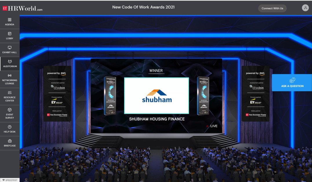 kamakshipant's tweet photo. @Devashish_India @_taggd congratulates Team #ShubhamHousingFinance for winning the #NewCodeofWork Awards for #SmallSizeEnterprises
Congratulations Team! @peoplestrong #NCOW https://t.co/kDLIOJOzwq