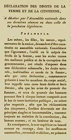 #OTD in 1748, Olympe de Gouges was born.
In 1791, she wrote the Declaration of the Rights of Woman and of the Female Citizen, which called for gender equality to be recognized under the law.

#diplomatieféministe #feministdiplomacy