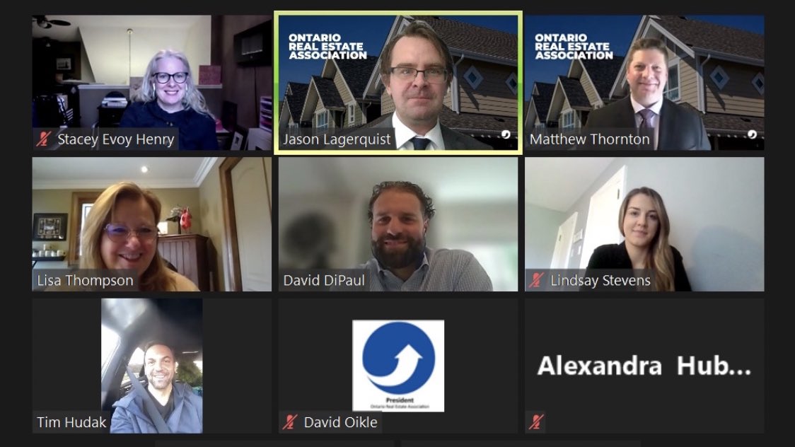 Always great to meet with a true champion of Ontario’s 80,000 REALTORS®! @LisaThompsonMPP, <a href="/DOikle/">David Oikle 🇨🇦</a>, and <a href="/StaceyEvoy/">Stacey Evoy</a> spoke about the importance of the consumer’s choice when selling their home.
 
<a href="/JayLagerquist/">Jason Lagerquist</a> <a href="/D_MThorn/">Matthew Thornton</a> @TimHudak <a href="/BenLevitt13/">Ben Levitt 🇨🇦 🇮🇱</a> <a href="/DaveyD7/">David DiPaul</a>

 #onpoli #realtors #orea