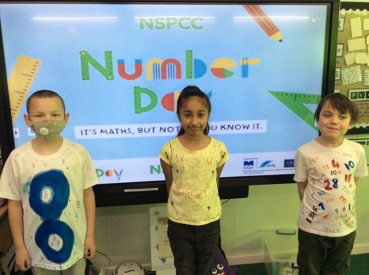 Timbertreey3's tweet image. Great effort for Number Day from Year 3 — I’m particularly loving the home made outfits! We’ve also had fun completing the 100 Square Challenge 👍🏻#NSPCCNUMBERDAY