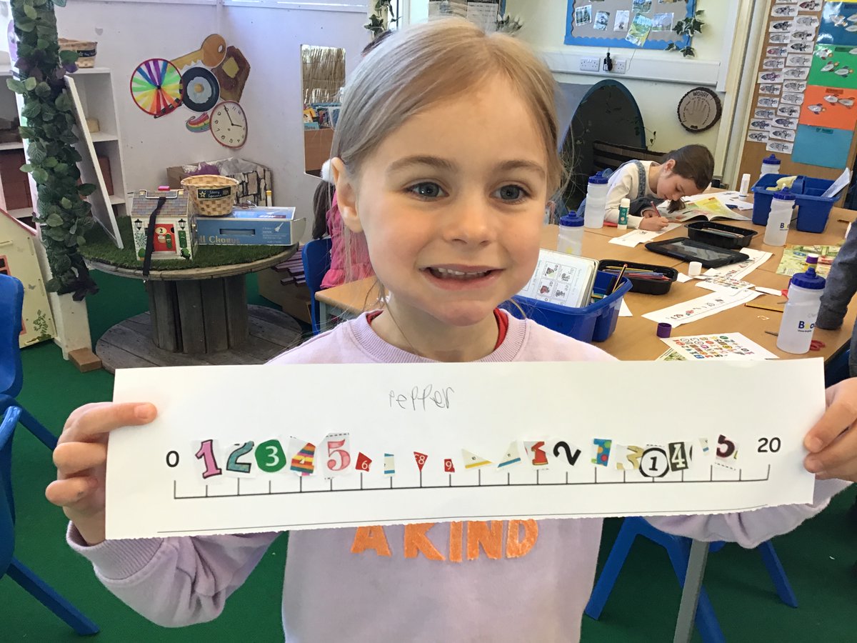 **YEAR 1**We had a lovely time creating our own number lines. We completed data handling activities, sorting Smarties into colour groups, creating tally charts/bar graphs to represent our findings. We then compared Smarties colours using greater than, less than and equal symbols!