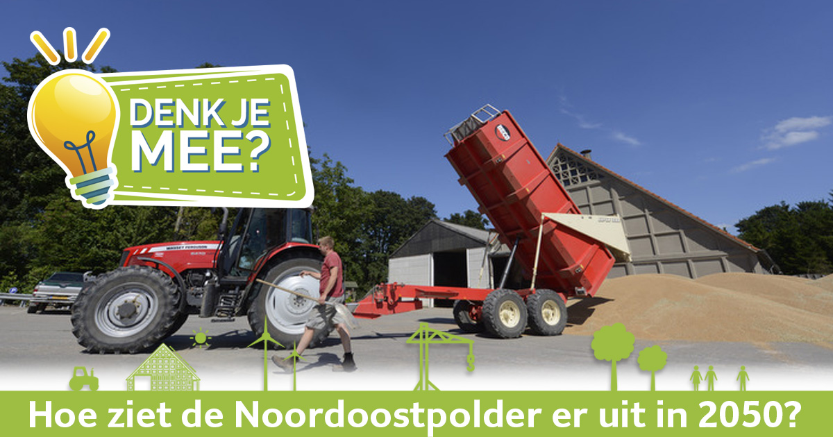 Wil jij meedenken over de toekomst van onze gemeente? Over bijvoorbeeld bereikbaarheid, gezondheid, woon- en werkklimaat? Op noordoostpolder.nl/omgevingsvisie… lees je meer en kun je je aanmelden. De online gesprekken starten maandag 10 mei al dus meld je nog snel aan!