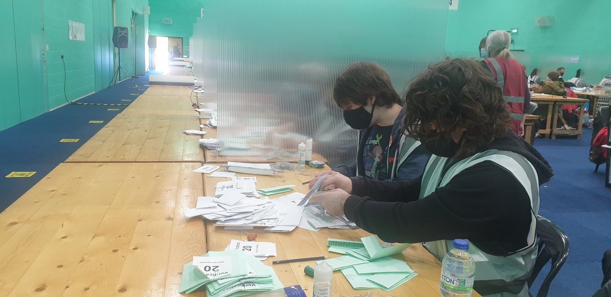 The turnout in #Stafford Borough for the <a href="/StaffsPFCC/">Staffordshire Commissioner</a> election was 34.12%. The verification is now completed and counting of the votes will start soon.
#YourVoteMatters