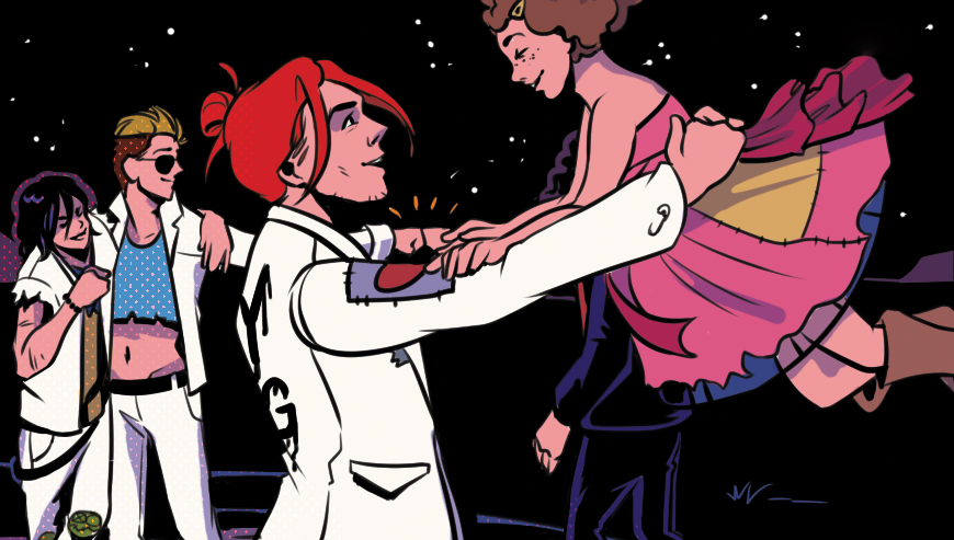 Today's preview is from instagram.com/the__ria/ ! Tales from the Zones is available now at thegraveravers.bigcartel.com !