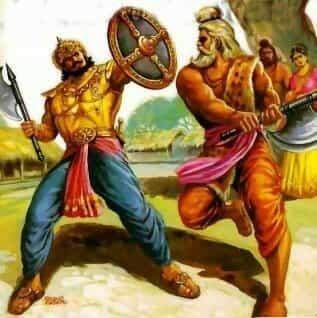 ..के लिए अम्बा परशुराम के पास जाती है तो परशुराम अम्बा को न्याय दिलाने खातिर भीष्म से युद्ध करते हैं।ये भीषण युद्घ 23दिन तक चला लेकिन इच्छा मृत्यु के वरदान के कारण परशुराम भीष्म को पराजित नहीं कर पाए।हमारे ग्रंथों के अनुसार भगवान परशुराम विश्व के अष्ट चिरंजीवियों में से एक हैं।