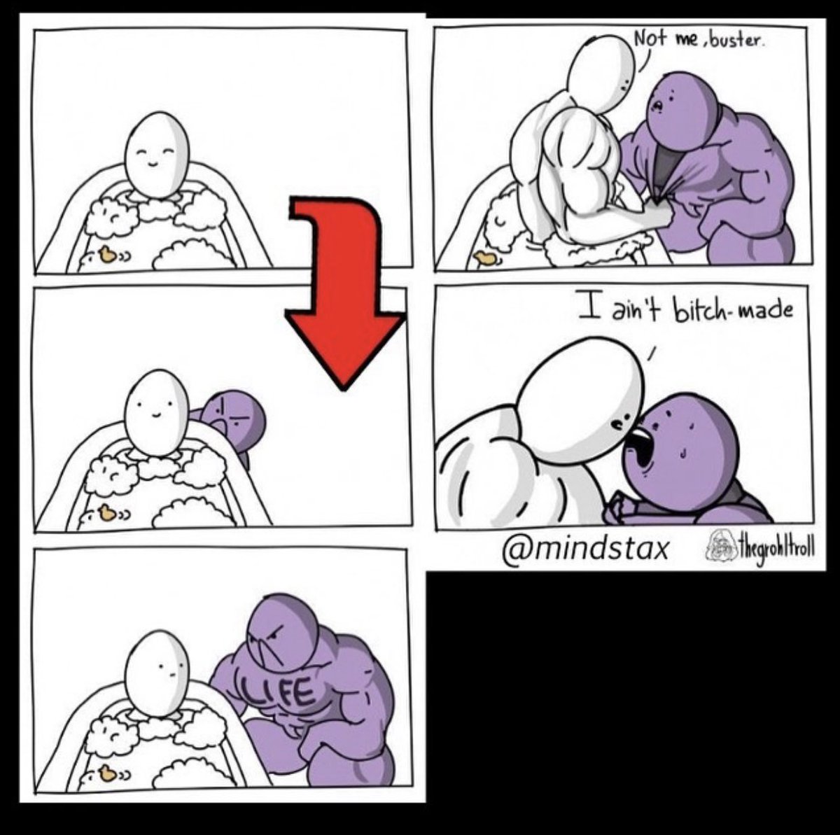 Some mornings just want to kick your ass… 😞

They just haven’t figured out how to do it yet! 👊