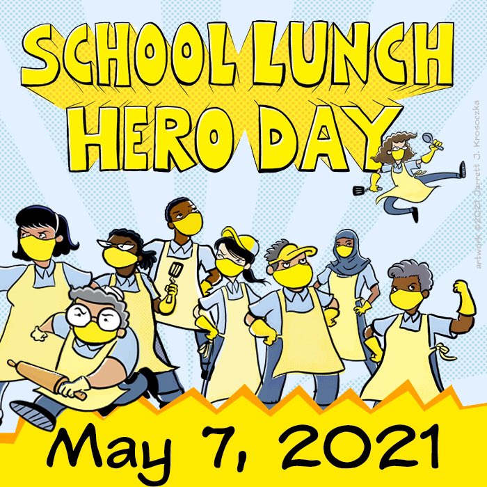 Delivering to our school lunch heroes! <a href="/SaisdNutrition/">Child Nutrition</a>