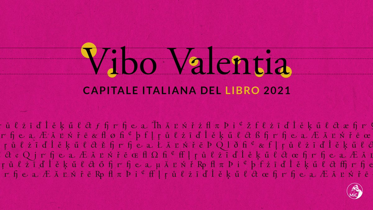 È Vibo Valentia la Capitale Italiana del Libro 2021: lo ha annunciato il ministro <a href="/dariofrance/">Dario Franceschini</a> dopo che la giuria ha proclamato all'unanimità la città calabrese 📚 cultura.gov.it/cidl2021 / #CapitaleItalianaDelLibro2021 #CIDL #CIDL2021 #MiC #MinisteroDellaCultura #ViboValentia