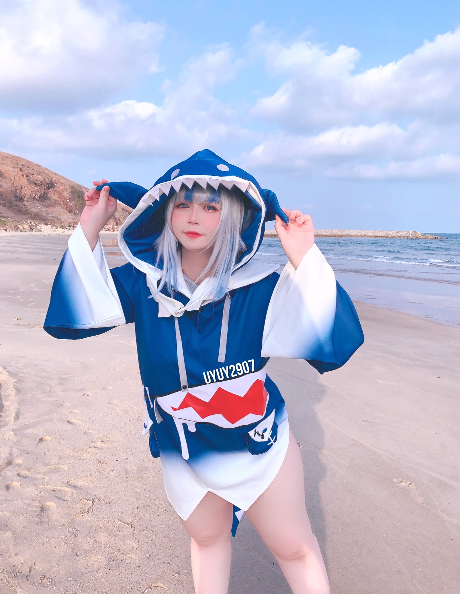 Uy Uy ️ウイーウイー ️ thicker than a bowl of oatmeal on Twitter: "Meet Gawr Gura in my patreon tier 1