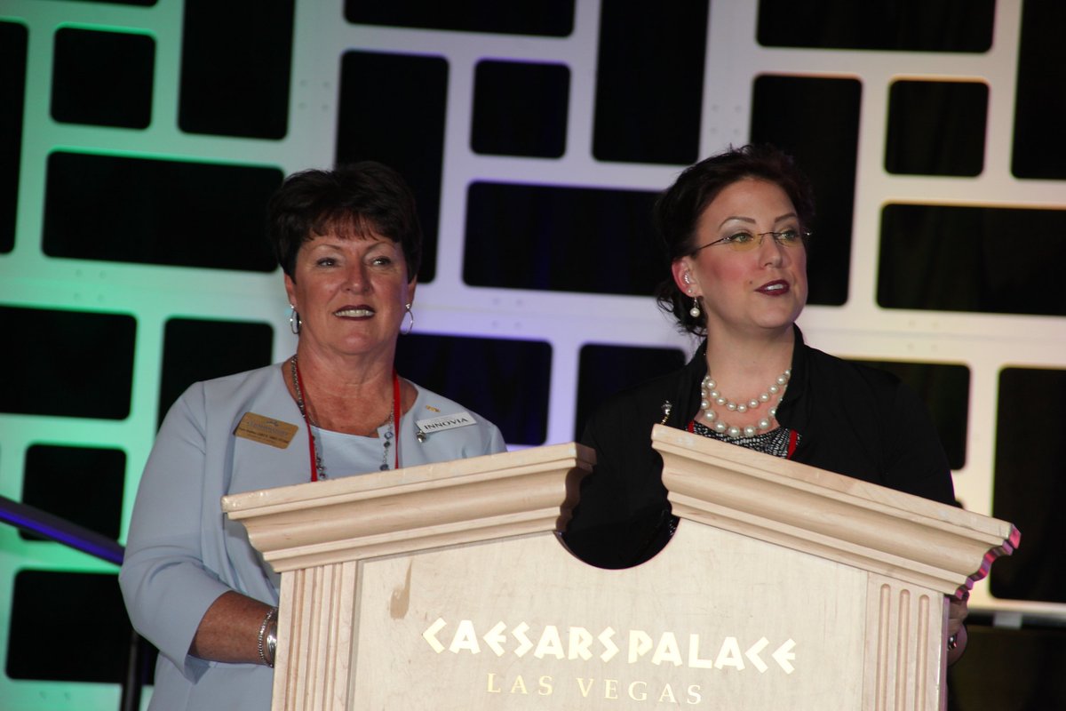 Two CAI all-stars: Pam Bailey and Jessica Towles. Thank you for your commitment and dedication to advancing the community association management profession. #FlashbackFriday #WeAreCAI