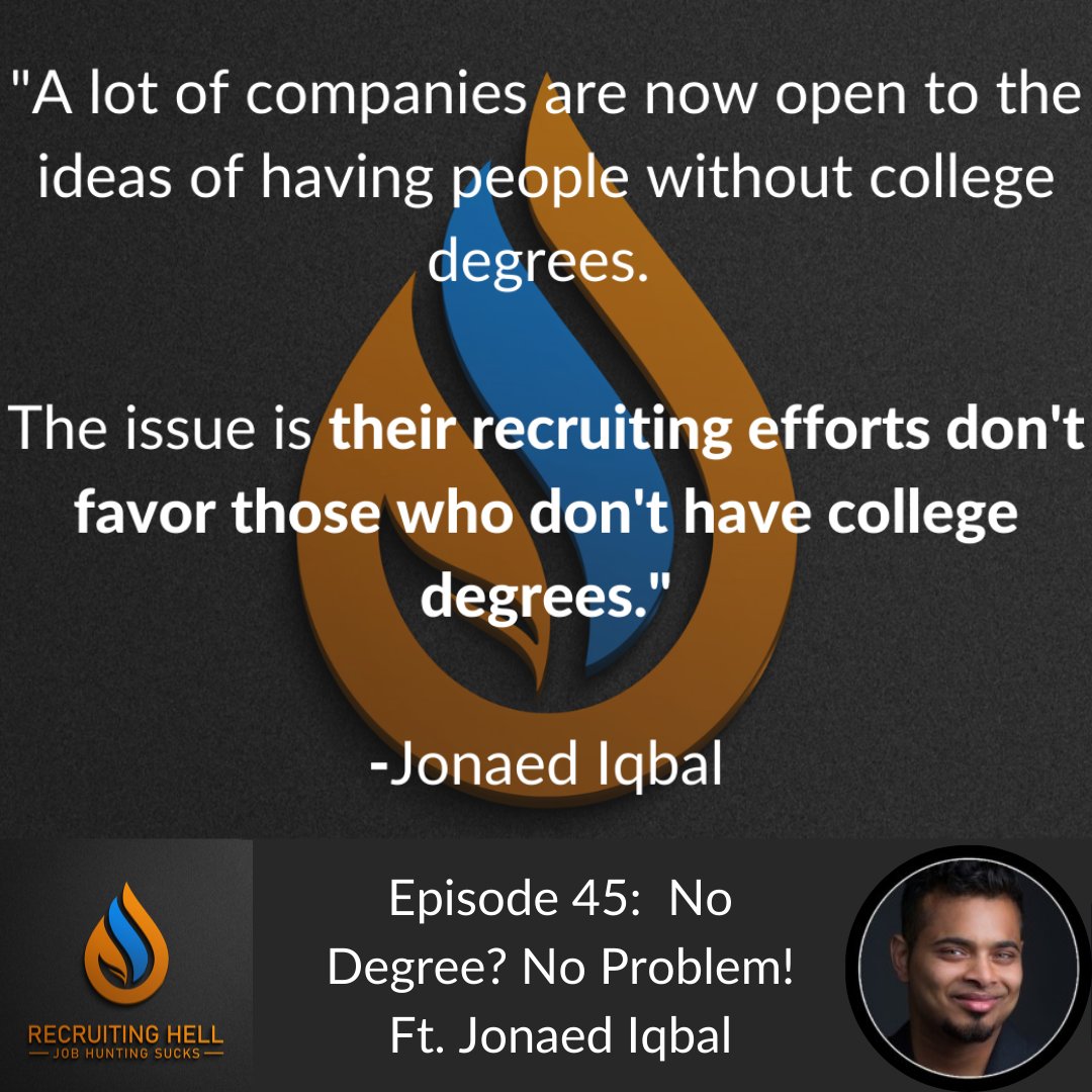 Recruiting Hell Podcast tweet media