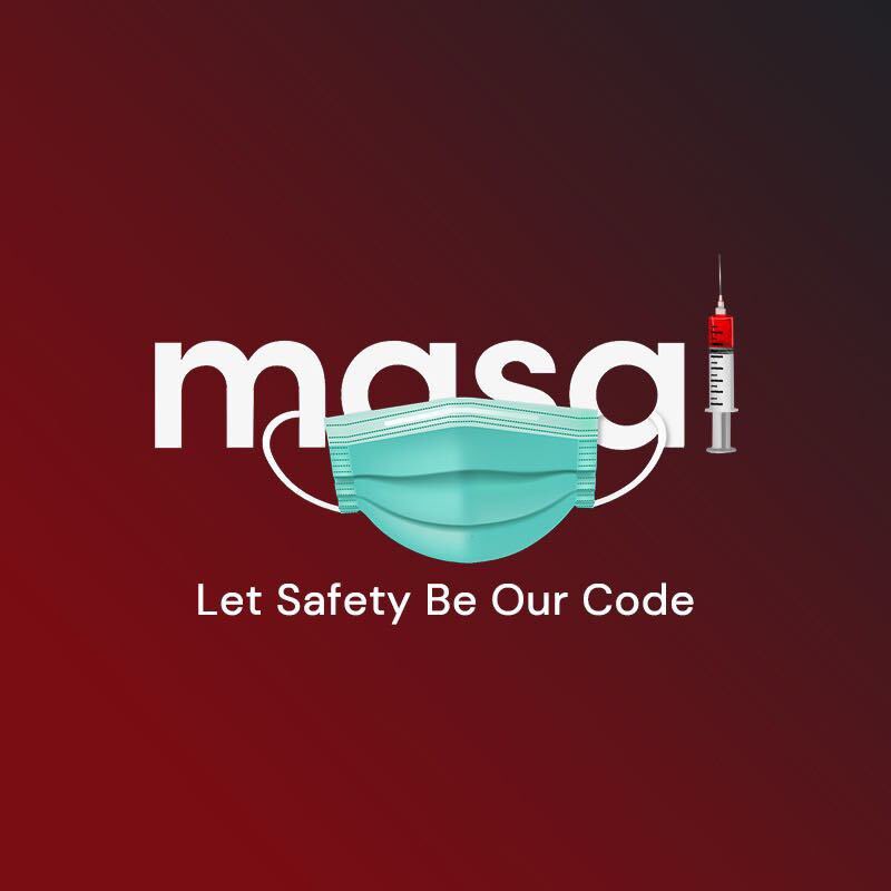 We changed our logo of <a href="/masaischool/">Masai</a> to this today. We need to vaccinate, and we need to mask up. Please, get vaccinated! Let's do it for India.