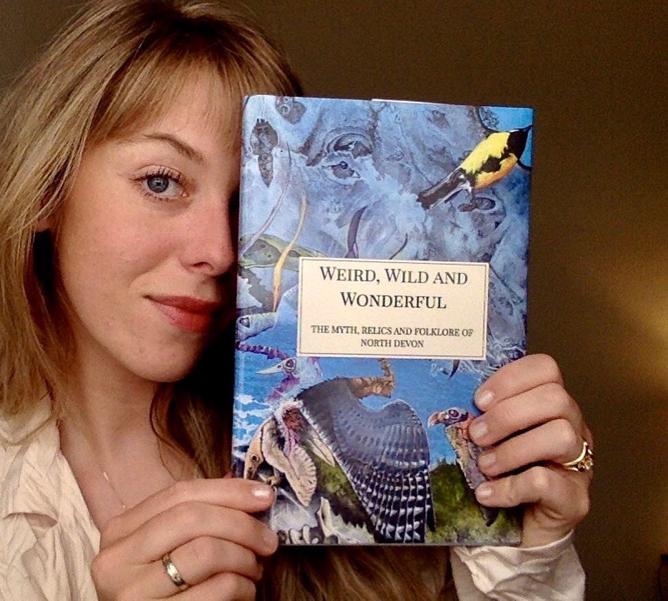 jadeAfitton's tweet photo. I’m delighted to reveal a project I’ve been working on for over a year with the @barummuseum has now materialised in book form! 

From white witches and mysterious stones to shipwrecked sailors and whistling ghosts, each poem and artwork brings the stories of North Devon to life. https://t.co/UITAuzgvYk