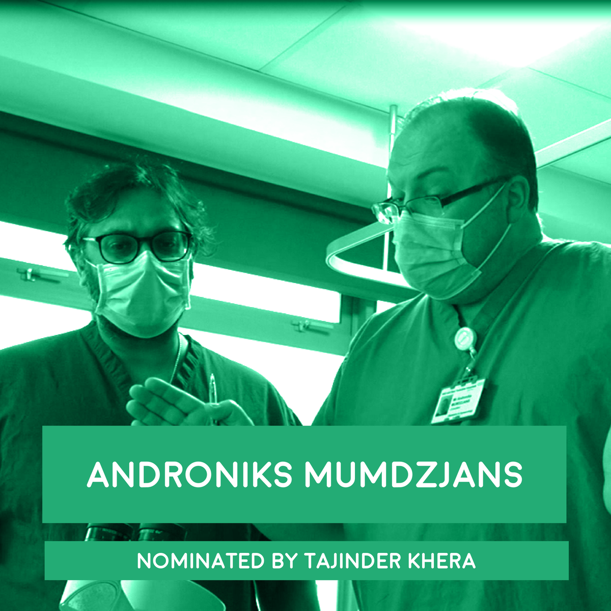 Congratulations to Androniks Mumdzjans for winning Educational Supervisor of the Year #MedEdAwards