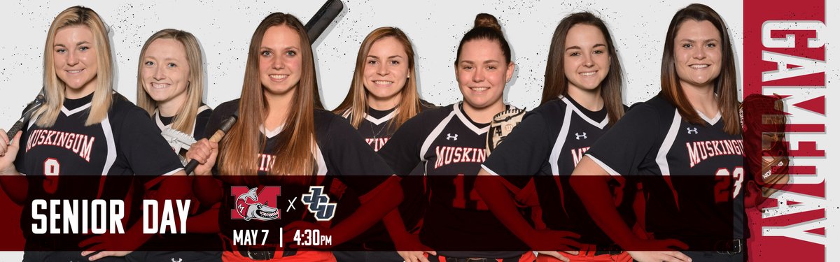 🚨SENIOR DAY🚨
🥎 <a href="/MuskingumUnivSB/">Muskingum Softball</a> 🥎
🆚: John Carroll
⏰: 4:30 PM
📍: Donna J. Newberry Field
📊: bit.ly/3eYPTYN
📺: bit.ly/33oozO8
#DefendTheM <a href="/OHAthleticConf/">Ohio Athletic Conference</a> @Orbit907Sports <a href="/WHIZscores/">WHIZ Sports</a> <a href="/brandonhannahs/">Brandon Hannahs</a> <a href="/AVCSCORES/">AVC Sports</a> <a href="/DailyJeff/">Daily Jeffersonian</a> <a href="/YCityNewsOnline/">Y-City News</a>