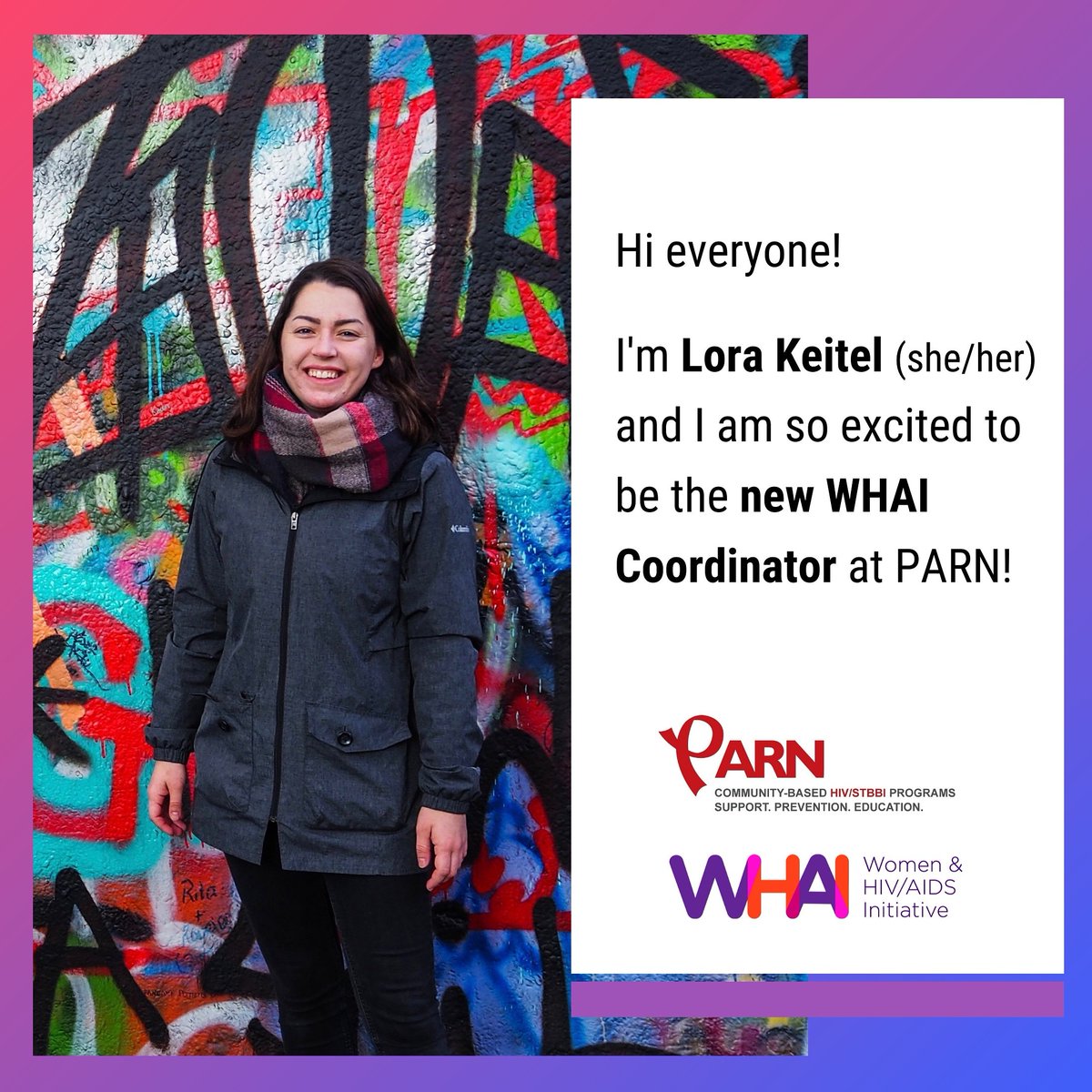 Just wanted to hop on here and introduce myself! 
#whai #womenandhiv #hivprevention