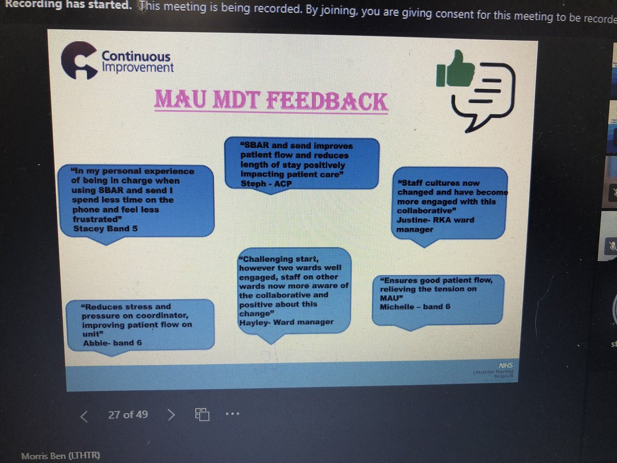 #HellomynameisAilsa 💙 (@ailsabrotherton) on Twitter photo <a href="/MauCdh/">MAU CDH</a> now sharing their work. Fabulous team working, new flow chart to support SBAR and great feedback from staff. So patient focused <a href="/SarahC_RN/">Sarah Morrison RN</a> <a href="/CatherineSilco1/">Catherine Gregory</a> #SuperbWork <a href="/MauCdh/">MAU CDH</a> now sharing their work. Fabulous team working, new flow chart to support SBAR and great feedback from staff. So patient focused <a href="/SarahC_RN/">Sarah Morrison RN</a> <a href="/CatherineSilco1/">Catherine Gregory</a> #SuperbWork