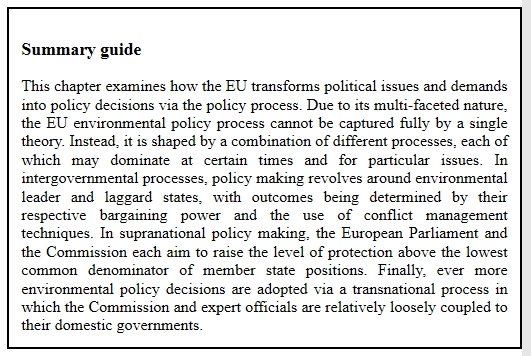 Chapter 11 by  @DetersHenning is a brand new chapter investigating decision-making in the EU – arguing we need to consider three different decision-making processes: intergovernmental, supranational and increasingly transnational.16/25