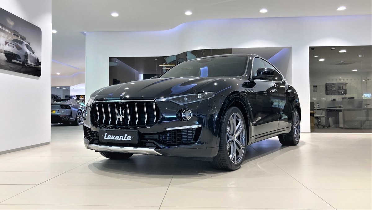 Maserati_Nottm's tweet photo. Car of the week 🚨 The fantastic #Maserati Levante Granlusso, presented in Nero Ribelle Metallic with Nero interior and Piano Black interior trim. 

Make a statement on the road. Explore further by contacting 01159 833 555 today. https://t.co/pAlrwDBEFw