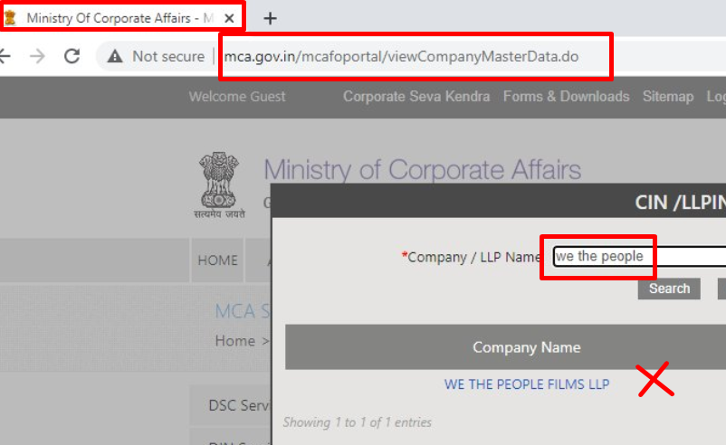 [It is mandatory for a Trust to get the reg. under Indian Trusts Act, 1882 & I-T Act, 1961 Sec 12AB]Besides public domain (like SM, will come later on that), we verified at MCA, GUJ Charity Comm 'Trust Directory' website & DARPAN (maintained by Niti Ayog) too, but no luck.4/n