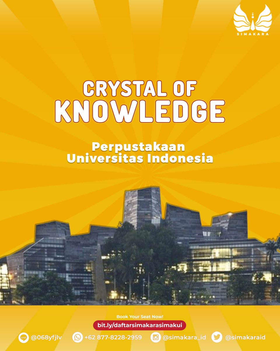 simakaraid's tweet image. Haloo Pejuang SIMAK UI!

Udah tau belum kalo UI punya perpustakaan yang kece banget?

Biasa dipanggil Perpusat oleh anak-anak UI. Selain kaya akan koleksi buku, Perpusat UI juga terkenal dengan tempat dan fasilitas belajar yang keren.

#simakui2021
#utbk2021
#tryoututbk2021