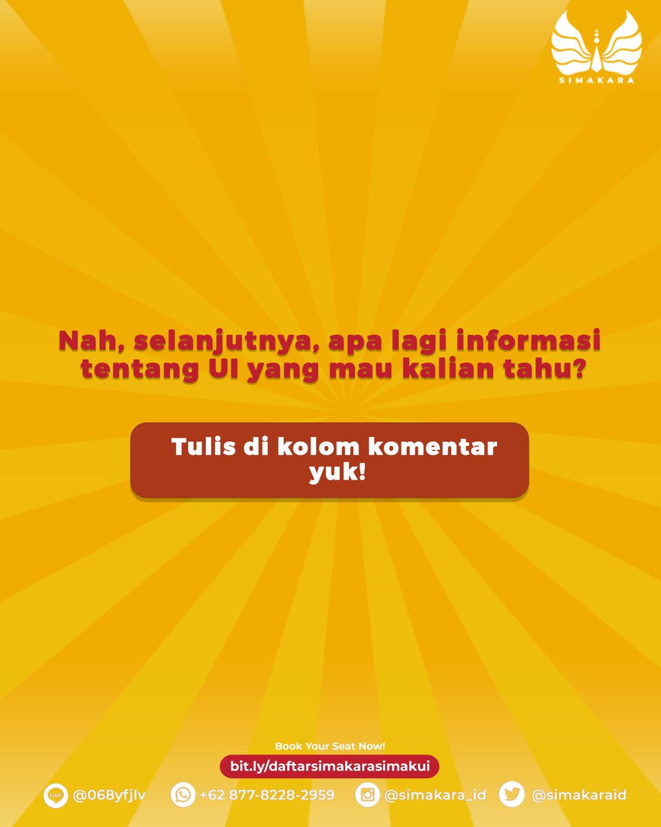 simakaraid's tweet image. Haloo Pejuang SIMAK UI!

Udah tau belum kalo UI punya perpustakaan yang kece banget?

Biasa dipanggil Perpusat oleh anak-anak UI. Selain kaya akan koleksi buku, Perpusat UI juga terkenal dengan tempat dan fasilitas belajar yang keren.

#simakui2021
#utbk2021
#tryoututbk2021