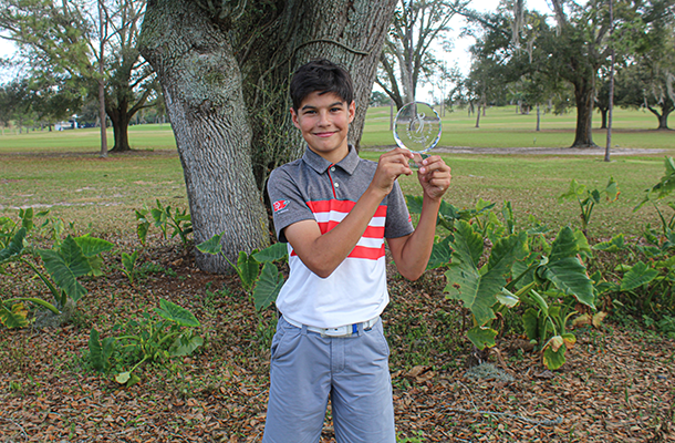 acaseofthegolf1's tweet image. This is Lev Grinberg, he will graduate in 2022....from middle school....and he just shot 70 to get thru US Open locals. 

The 13-year-old will play for a chance at the US Open next month.