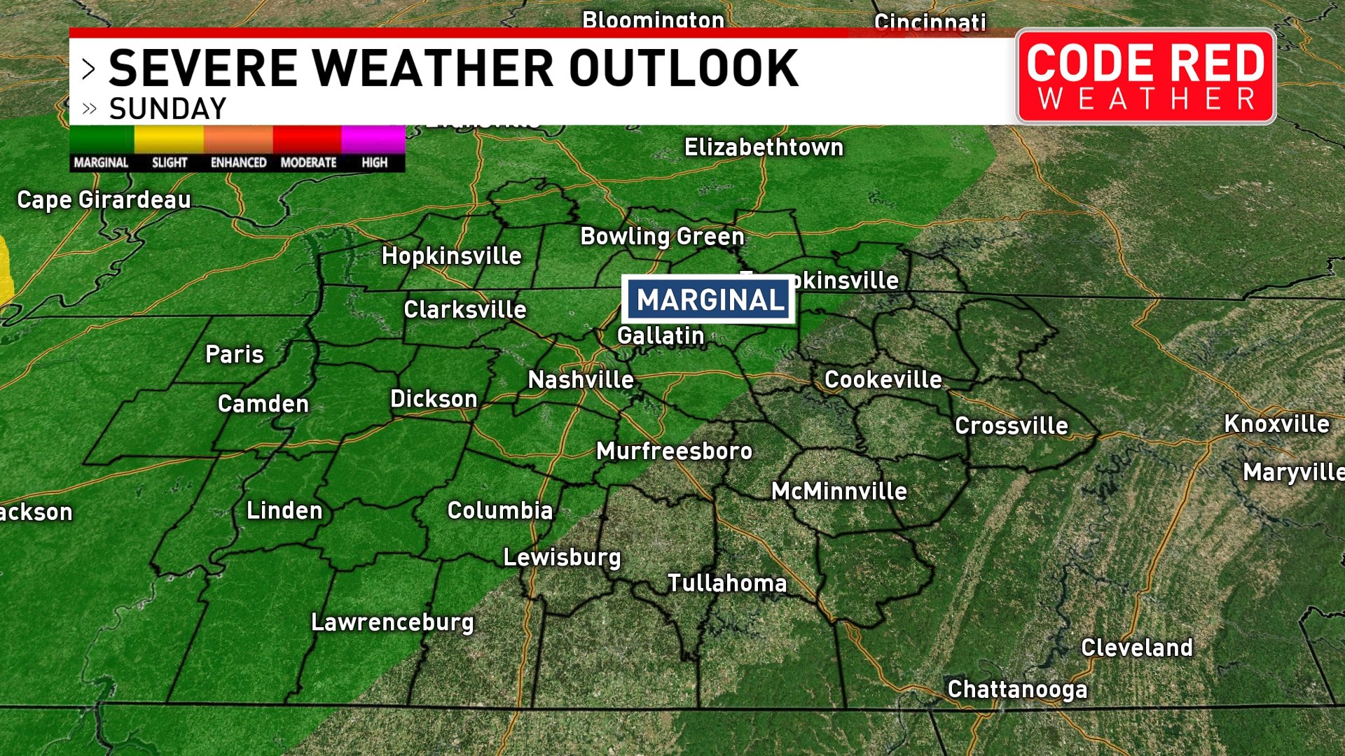 Meteorologist Dan Guthrie on Twitter "Midday storms on Saturday with
