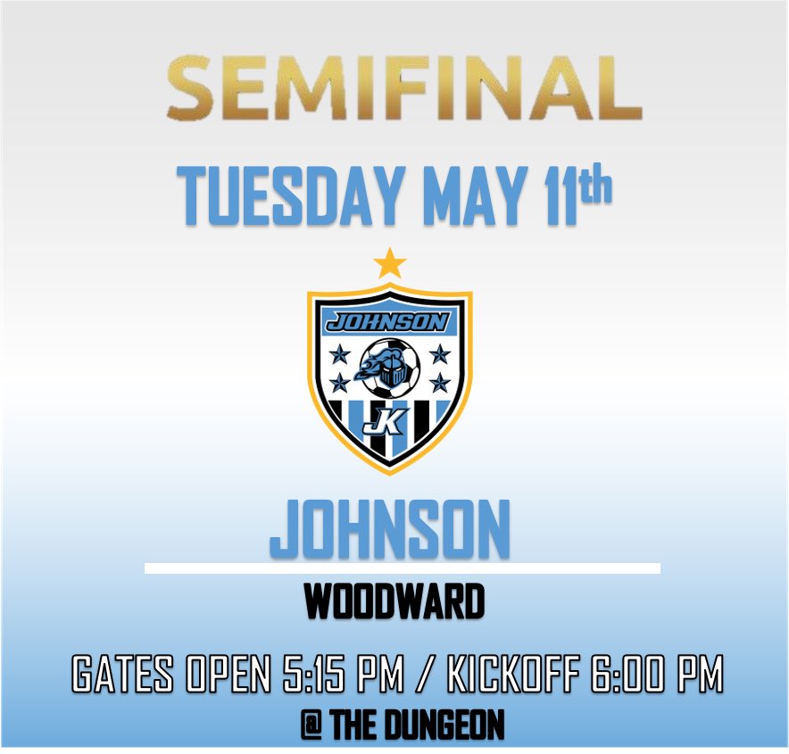 Game time has been set for our final four game against Woodward Academy!