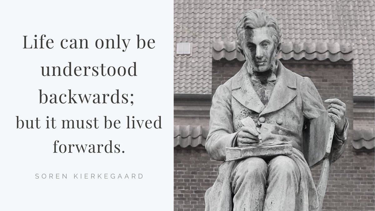 “Life can only be understood backwards; but it must be lived forwards.” - Soren Kierkegaard on #Bitcoin

#Copenhagen #Denmark #Danish