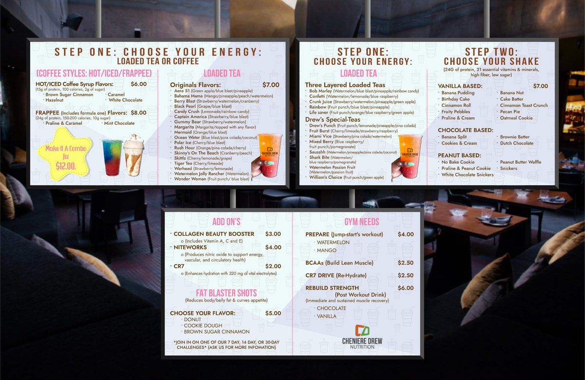 ShuvaMallickPro's tweet photo. 📌📍Modern Restaurant Menu Design Service:

📌 Have a look: https://t.co/FaMNlyov6W   📌Email: shuvomallick23@gmail.com 
📌 Portfolio: https://t.co/0mX7hrVUdQ 

#MenuTemplate #restaurantMenuDesign #restaurantMenu #restaurantMenuBoard #BarMenuDesign https://t.co/S3fU2NLVQp