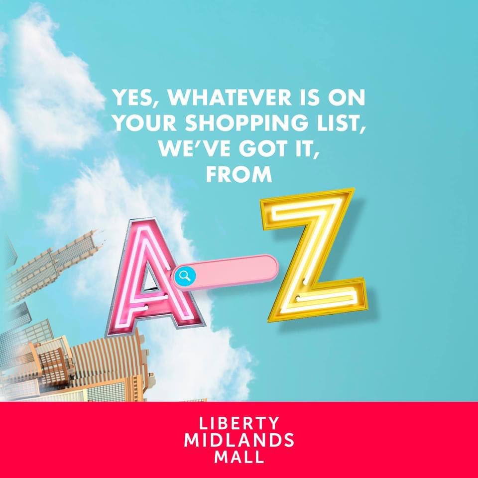 W is for Welcome!
Central, convenient and packed with some of the biggest brands in South Africa, #IconicMidlandsMall is elevating your shopping experience with new tenants. A big welcome to <a href="/BidvestWaltons/">Bidvest Waltons</a>, #H2O, and <a href="/MyiStoreSA/">iStoreZA</a>!

#IconicMidlands #InspiredIn21 #AToZ #WforWelcome