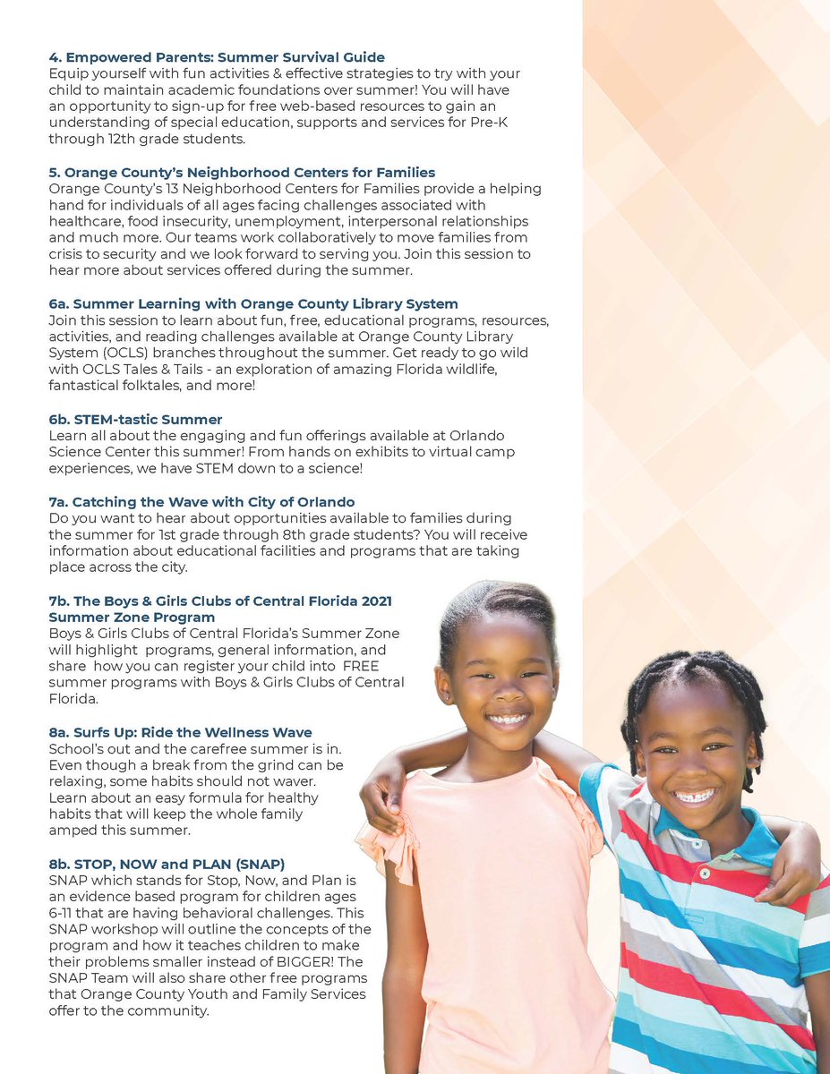 OCPS_PFE's tweet photo. Just a few days till Parent Academy, Saturday May 5 9am-11am. Register for Catch the Summer Wave at https://t.co/50VC17hcuL #OCPSFPE https://t.co/uvTnyK87HZ