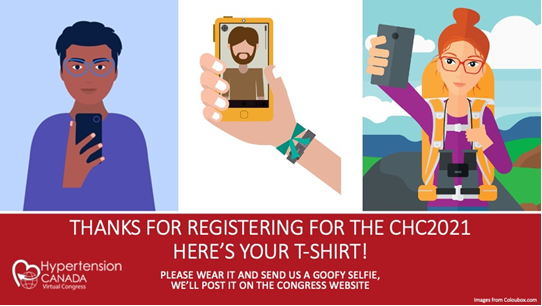 HTNCanada's tweet image. Your #CHC2021 t-shirts are on their way! Show us your swag. It's not too late to register! myconexsys.com/EventRegistrat… #regainingcontrol #CHC2021 May 13-14, 2021