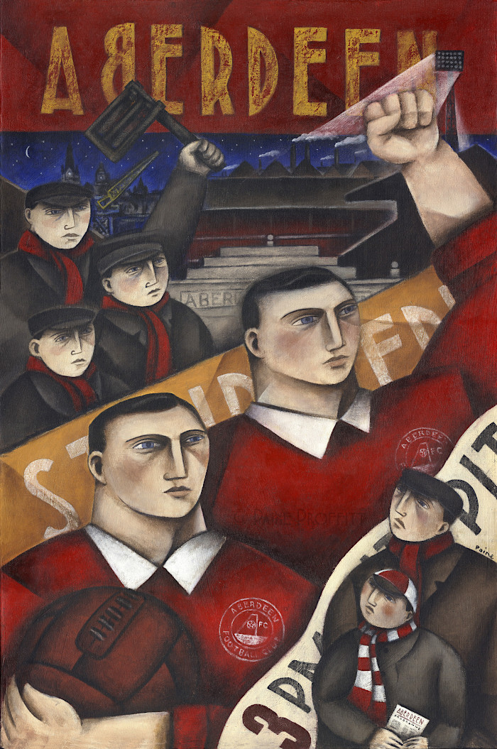 And a few more (very) old & new Aberdeen pieces over the years  #StandFree  https://paineproffittart.bigcartel.com/category/football-soccer