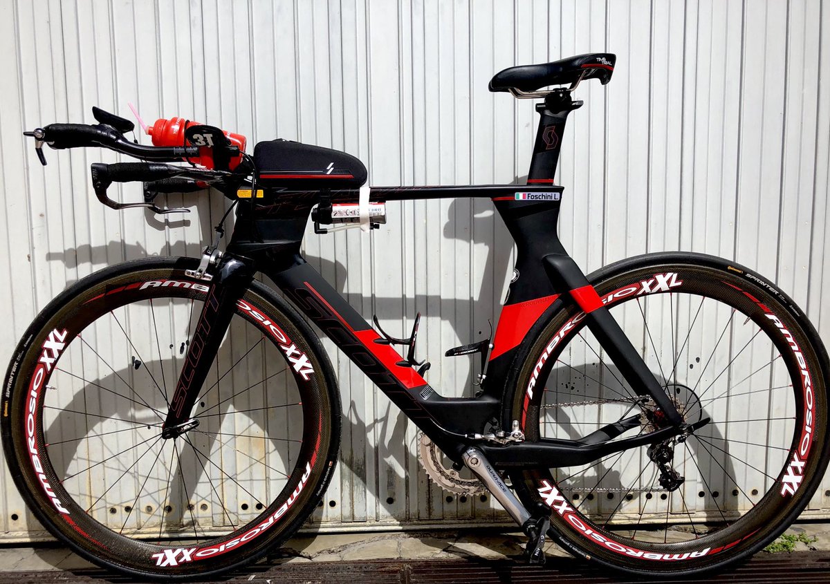 runsail's tweet photo. Lavata e lubrificata #ScottPlasma
#ChallengeRiccione #triathlon https://t.co/0kxImsTVUc