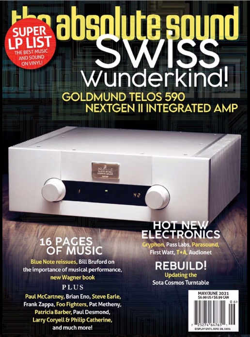 Our latest cover star - the outstanding @goldmundaudio Telos 590 Nextgen II integrated amp goldmund.com/wp-content/upl… '.....worth every penny'